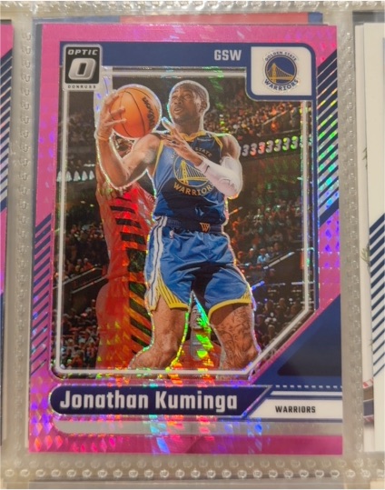 2024-25 Donruss Optic #197 Jonathan Kuminga — front