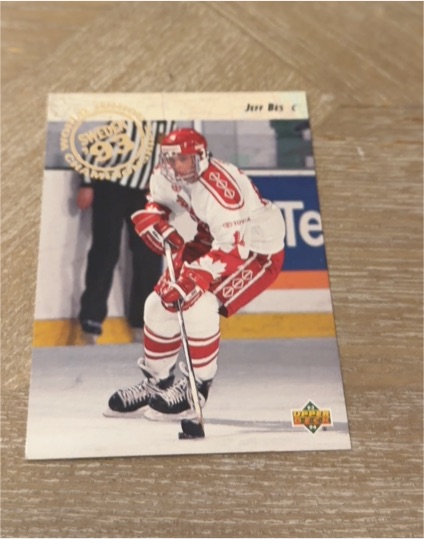 1993-94 Upper Deck #255 Jeff Bes — front