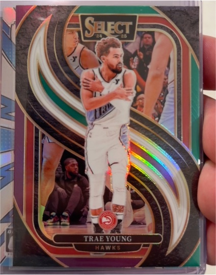 2024-25 Panini Select #123 Trae Young — front