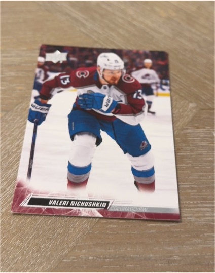 2022-23 Upper Deck #301 Valeri Nichushkin — front