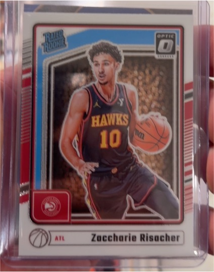 2024-25 Donruss Optic #268 Zaccharie Risacher — front
