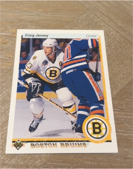 1990-91 Upper Deck #234 Craig Janney — front