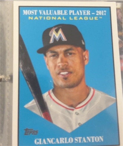 2025 Topps Update #MV-12 Giancarlo Stanton Most Valuable Player — front