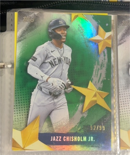 2025 Topps Series 2 Stars of MLB #92/99 Jazz Chisholm Jr. — front