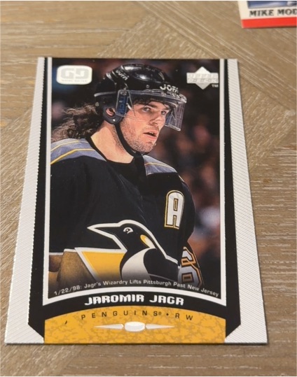 1998-99 Upper Deck #161 Jaromir Jagr — front