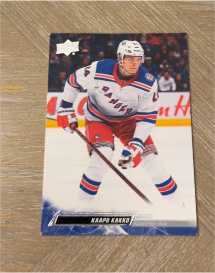 2022-23 Upper Deck Series 2 #370 Kaapo Kakko — front