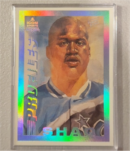 1993 Icon Sports Collectibles #P1 Shaquille O'Neal — front