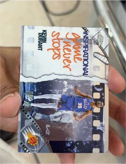 2025-26 Topps Chrome Basketball #IP-4 Kevin Durant Inspirational — front