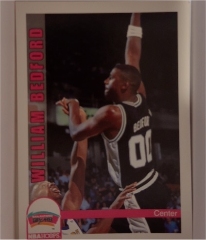 1992-93 Hoops #464 William Bedford — front