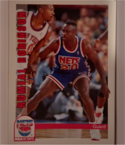 1992-93 Hoops #430 Rumeal Robinson — front