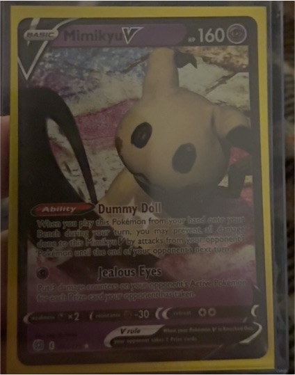 2022 Pokémon TCG Brilliant Stars #068 Mimikyu V — front