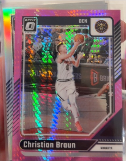 2024-25 Panini Donruss Optic #101 Christian Braun — front