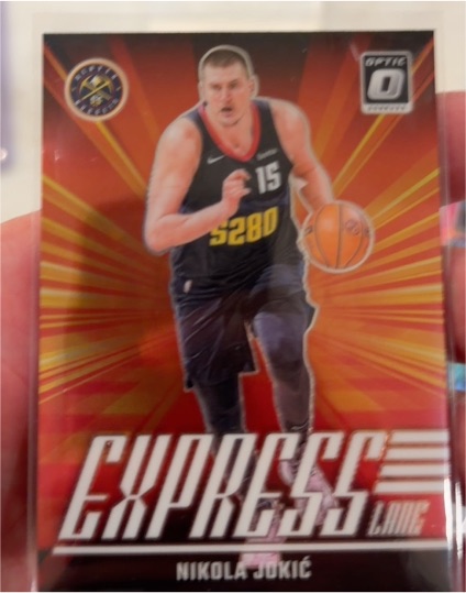 2024-25 Panini Donruss Optic #3 Nikola Jokic Express Lane — front