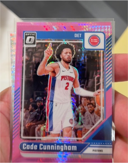 2024-25 Panini Donruss Optic #26 Cade Cunningham — front