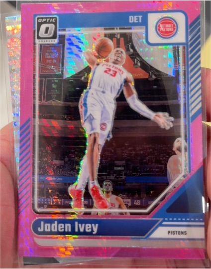 2024-25 Donruss Optic #182 Jaden Ivey — front