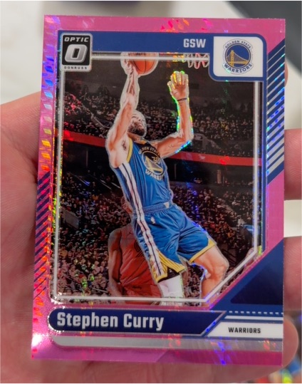 2024-25 Panini Donruss Optic #155 Stephen Curry — front