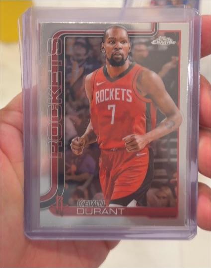 2025-26 Topps Chrome #155 Kevin Durant — front
