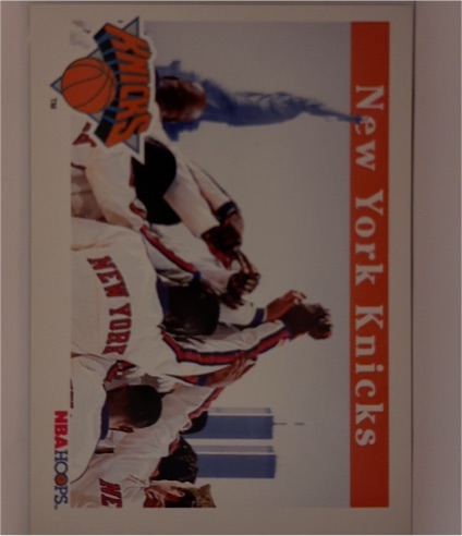 1992-93 Hoops #283 New York Knicks — front