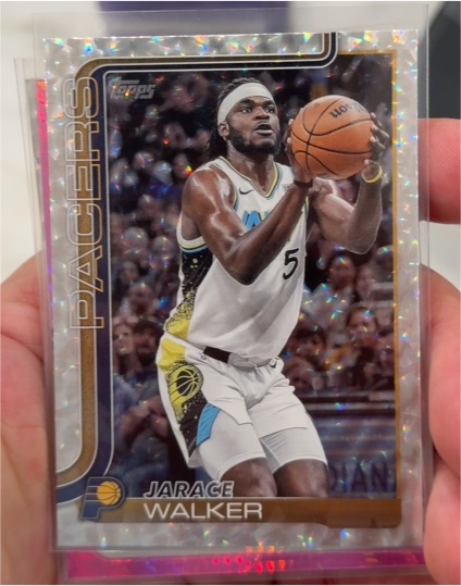 2025-26 Topps #50 Jarace Walker — front