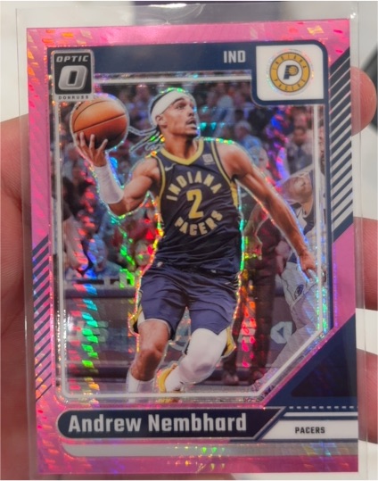 2024-25 Panini Donruss Optic #25 Andrew Nembhard — front