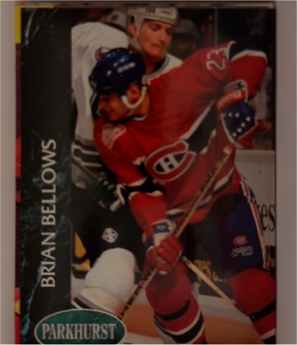 1992-93 Parkhurst #87 Brian Bellows — front
