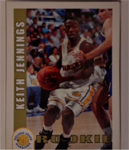 1992-93 Hoops #388 Keith Jennings — front