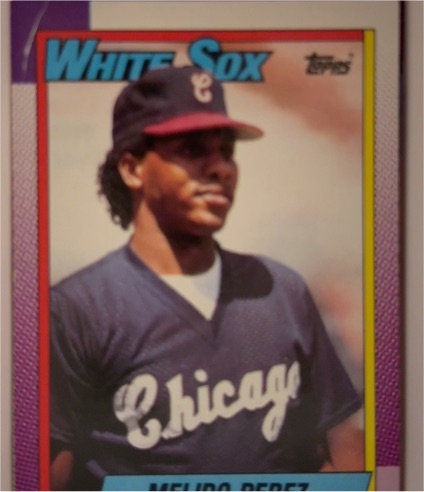 1990 Topps #621 Melido Perez — front