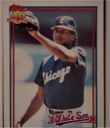 1991 Topps #499 Melido Perez — front