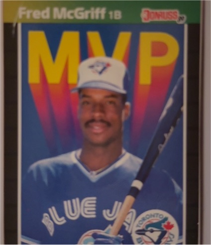 1989 Donruss #BC-19 Fred McGriff — front