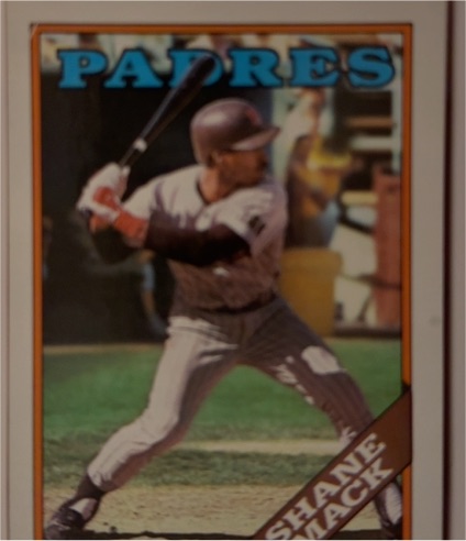 1988 Topps #548 Shane Mack — front