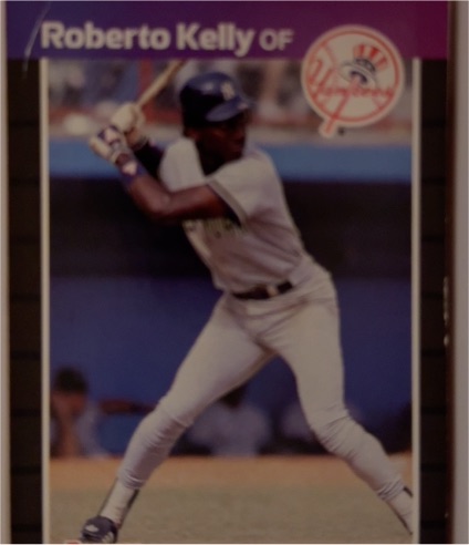 1989 Donruss #433 Roberto Kelly — front