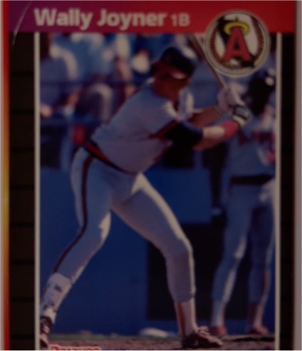 1989 Donruss #52 Wally Joyner — front