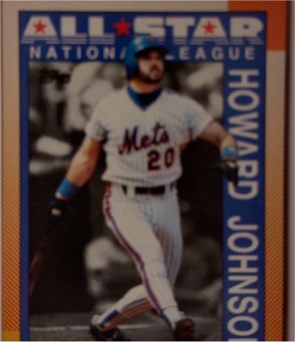 1990 Topps #399 Howard Johnson — front