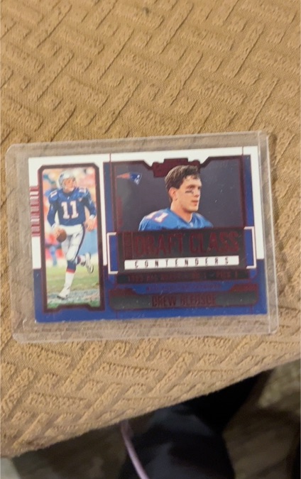 2023 Panini Contenders Historic Draft Class Contenders #HDC-DB Drew Bledsoe — front