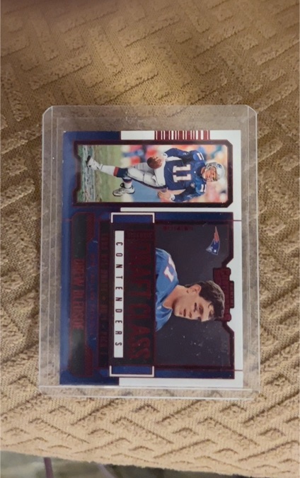 2023 Panini Contenders #HDC-DB Drew Bledsoe Historic Draft Class Contenders — front