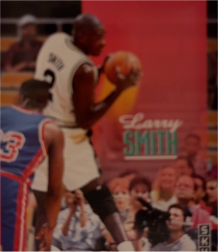 1992 SkyBox #92 Larry Smith — front
