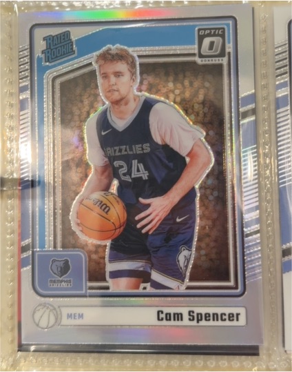 2024-25 Donruss Optic #269 Cam Spencer — front