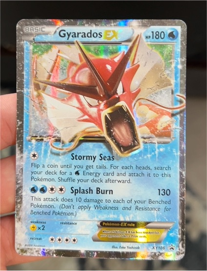 2016 Pokémon TCG XY Promos #XY106 Gyarados EX — front