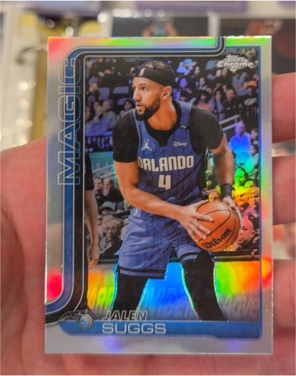 2025-26 Topps Chrome #115 Jalen Suggs — front