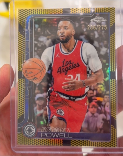 2025 Topps Chrome #236 Norman Powell — front