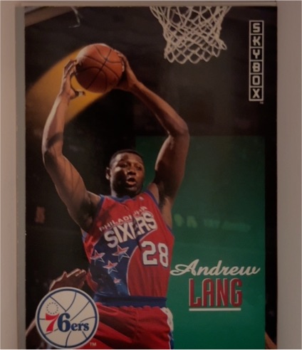 1992-93 SkyBox #385 Andrew Lang — front