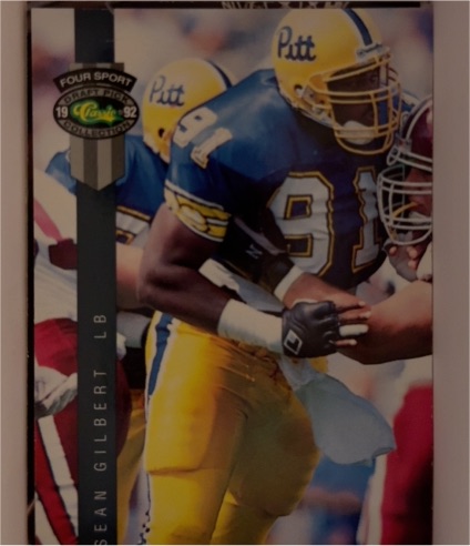 1992 Classic Four Sport #102 Sean Gilbert — front