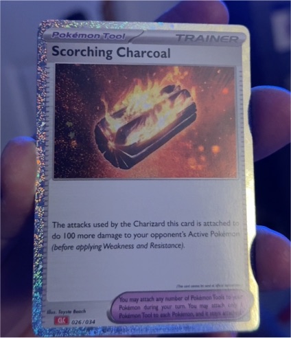 2023 Pokémon Classic Collection #026 Scorching Charcoal — front