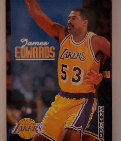1992-93 SkyBox #356 James Edwards — front
