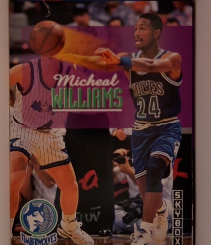 1992-93 SkyBox #372 Micheal Williams — front