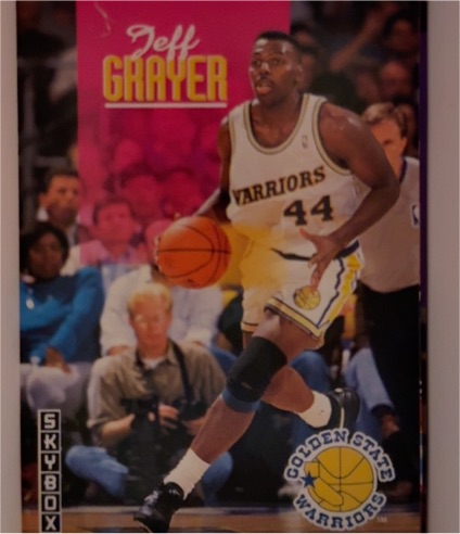 1992-93 SkyBox #340 Jeff Grayer — front
