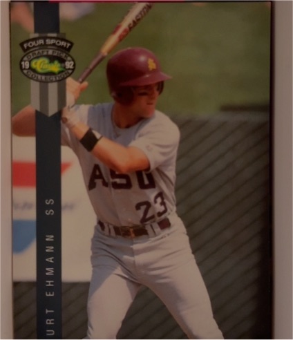 1992 Classic Four Sport Draft Pick Collection #284 Kurt Ehmann — front
