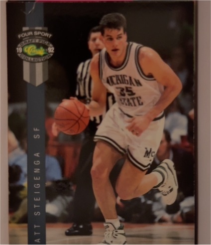 1992 Classic Four Sport #29 Matt Steigenga — front