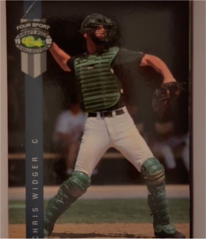 1992 Classic Four Sport #285 Chris Widger — front