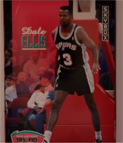 1992-93 SkyBox #398 Dale Ellis — front